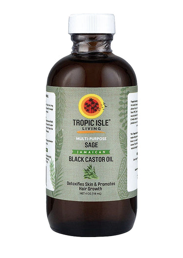 Tropic Isle Jamaican Black Castor Oil -Sage (4 oz)
852986008088